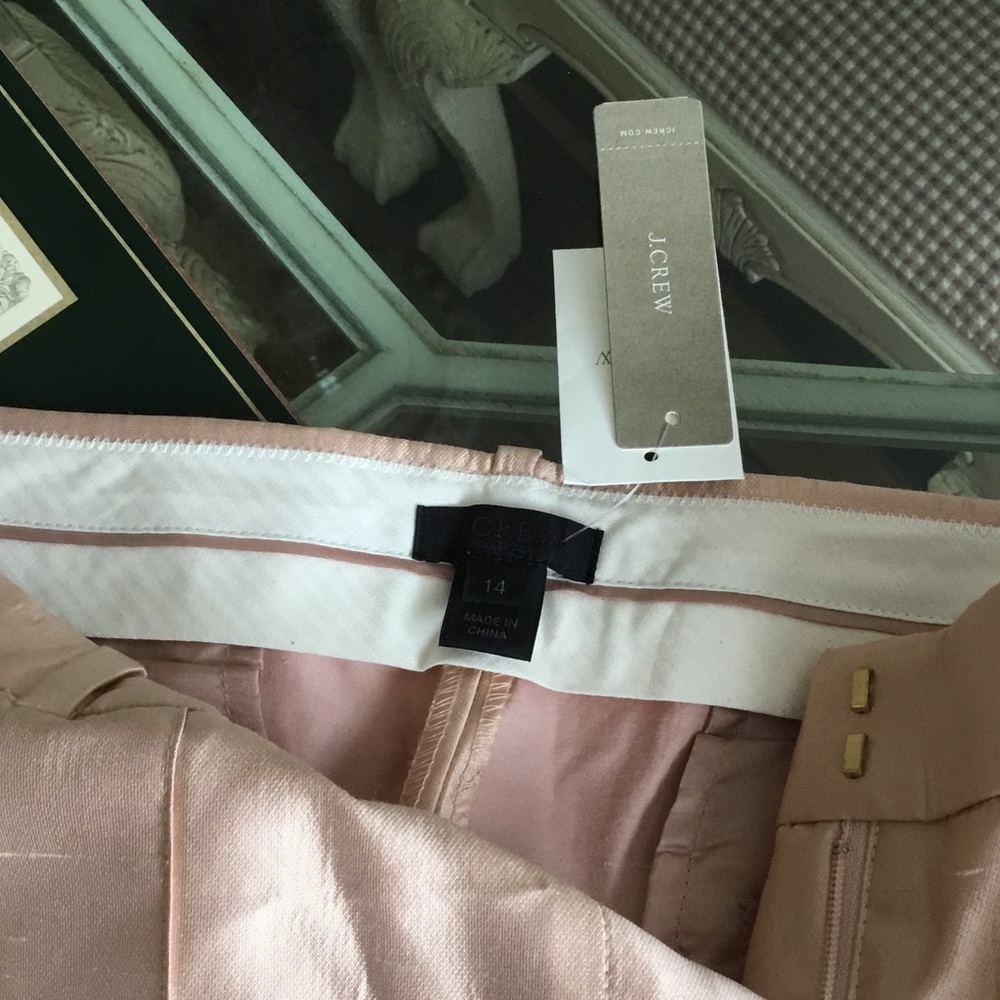 J. Crew Dusty Blush Pencil Skirt